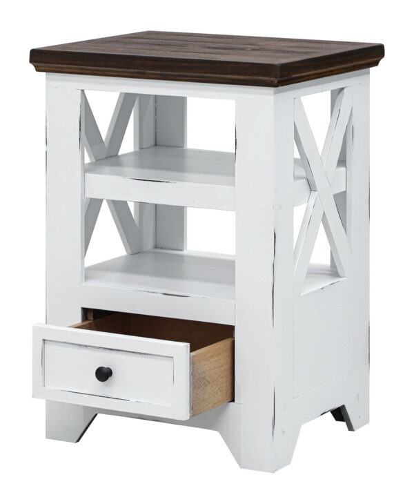 Qatar White Accent Tables Meximuebles