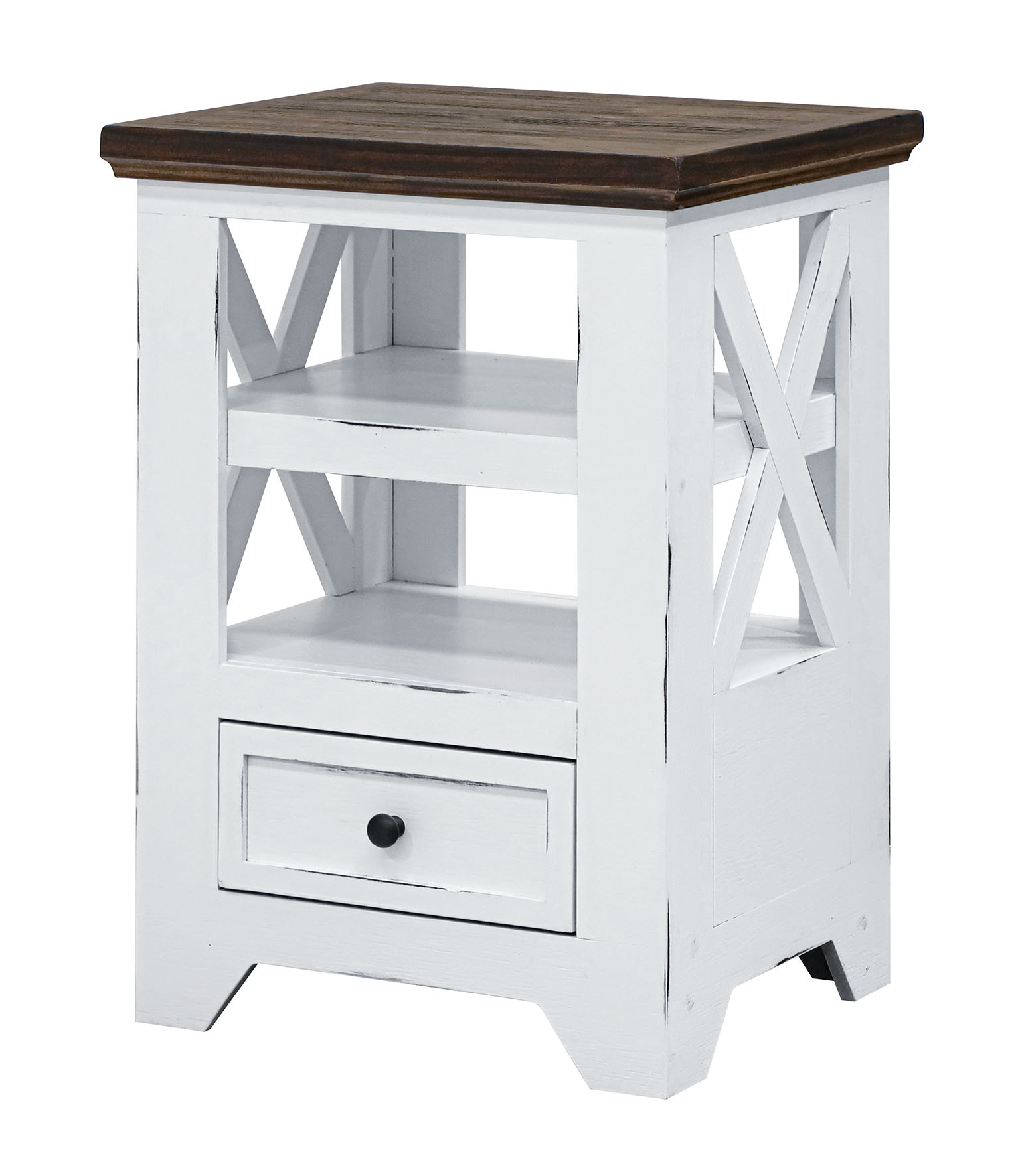 Qatar White Accent Tables Meximuebles